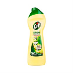 Крем чистящий "Cif Active Lemon", универсальный, с микрогранулами, 250 мл.