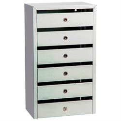 Почтовый ящик Альянс-эконом 6-и секционный