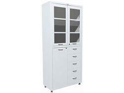 Шкаф медицинский МД 2 1780 R-5 (HILFE)